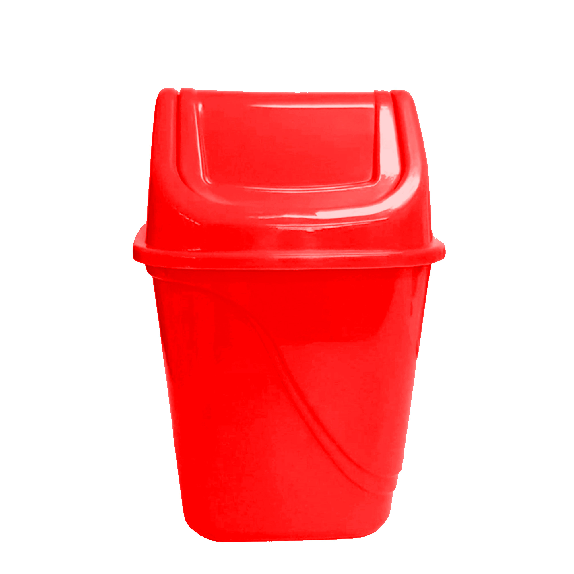 LIXEIRA QUADRADA 3.2L - VERMELHA